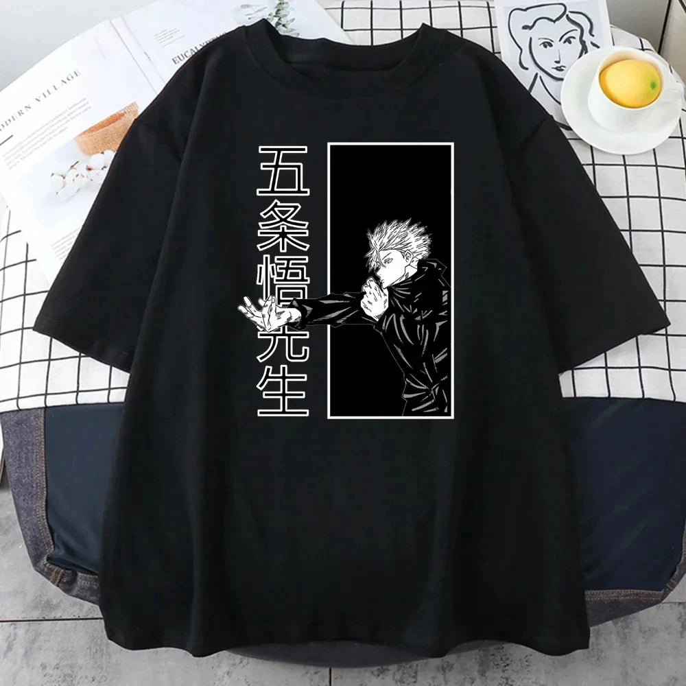 Summer Men's Jujutsu Kaisen Graphic Tee