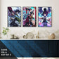 Demon Slayer Self-Adhesive Anime Poster - Hashira & Friends