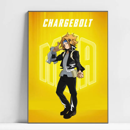 My Hero Academia Kaminari Denki Poster - Waterproof Wall Art