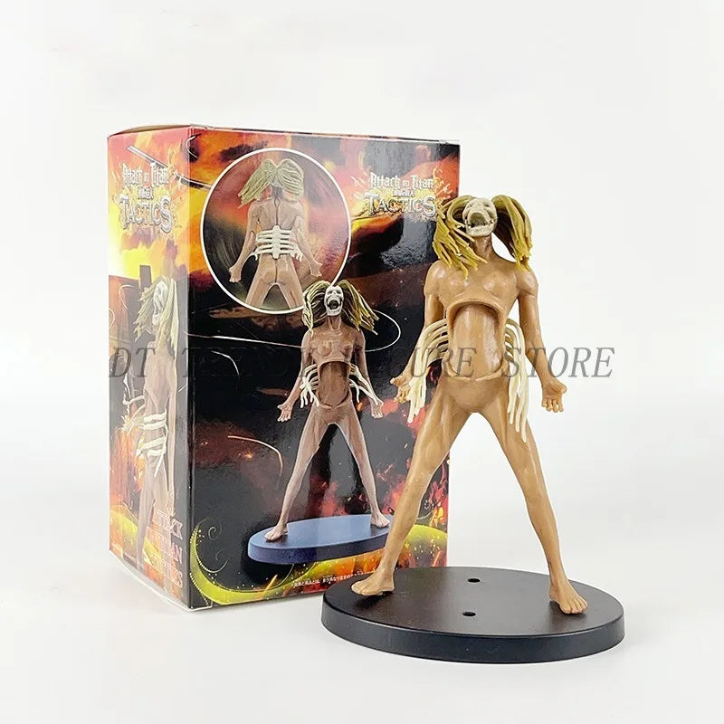 16cm Attack on Titan PVC Action Figures - Colossal & Armored Titans