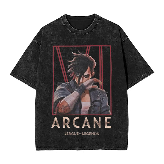 Arcane Anime Viktor Cool Printed T-Shirt for Men and Women