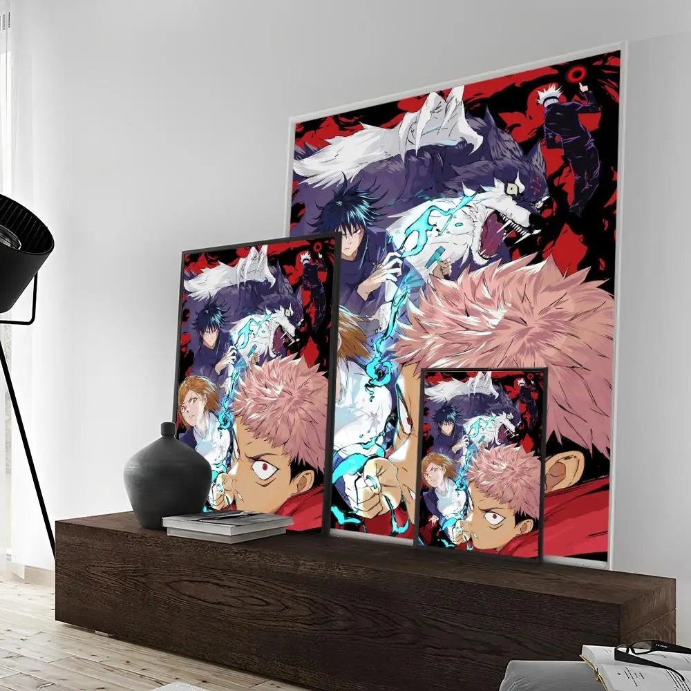 Jujutsu Kaisen Anime Poster - High Quality Wall Decoration