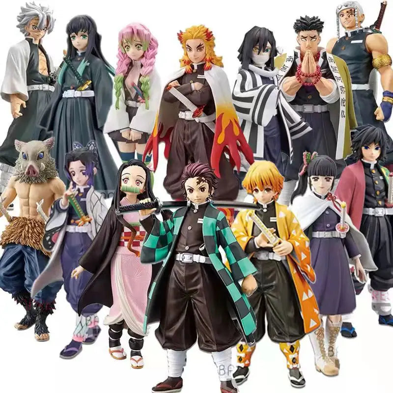 Demon Slayer Action Figures - Kamado Tanjirou & Friends