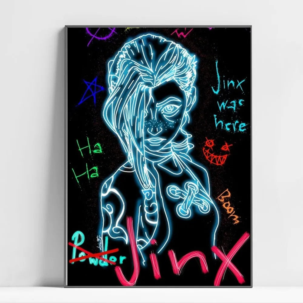 Arcane Jinx Waterproof Sticky Wall Art Poster