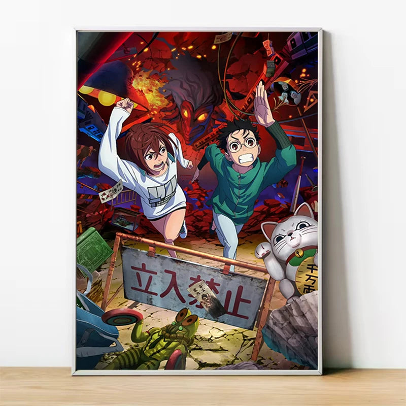 Anime Dandadan Ken Takakura Canvas Poster