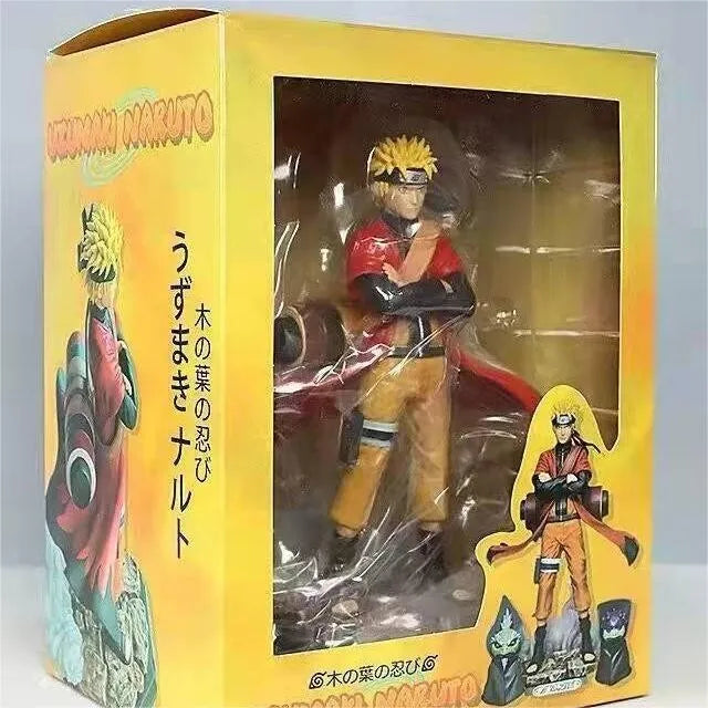 BANDAI 23cm Naruto Uzumaki Action Figure - GK PVC Collectible