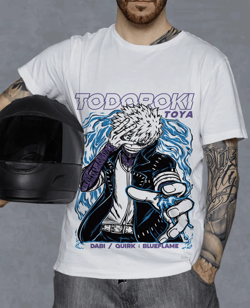 Dabi T-Shirt - Anime Manga Boku No Hero Academia