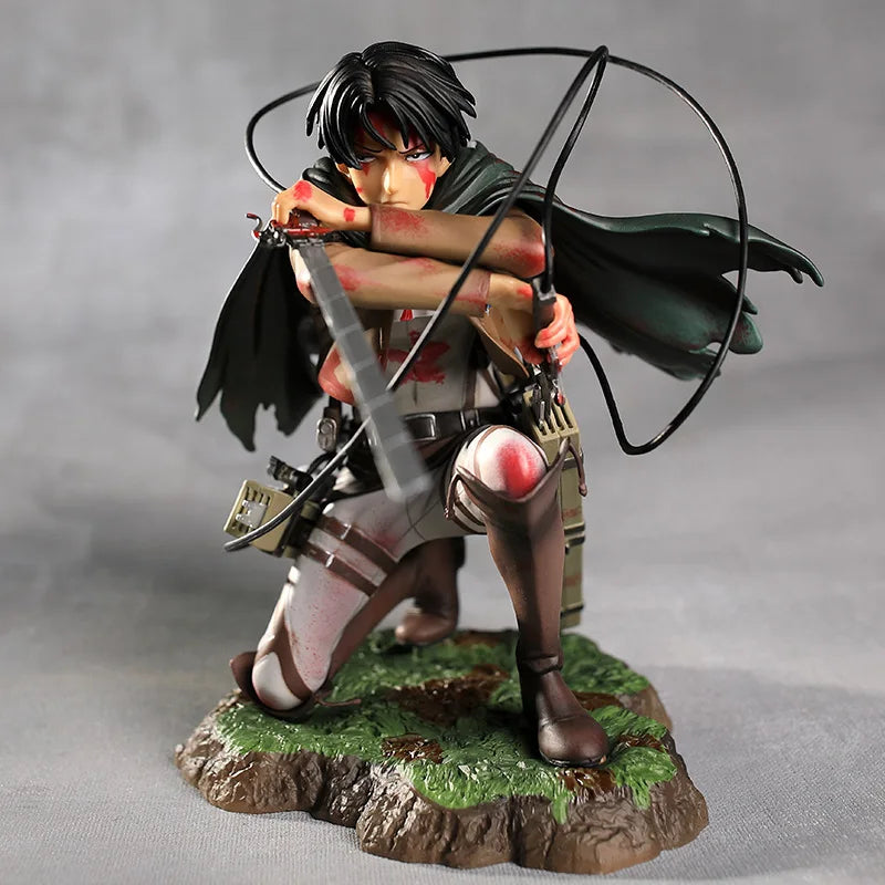 18cm Attack on Titan Levi Ackerman Action Figure