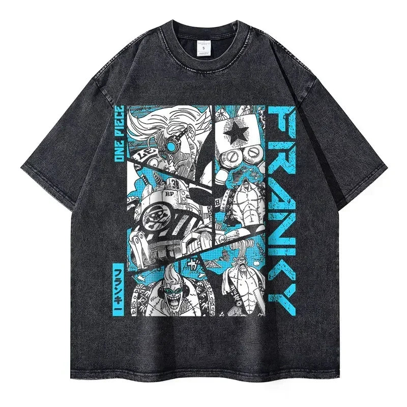 Vintage Roronoa Zoro T-Shirt - 100% Cotton Anime Tee