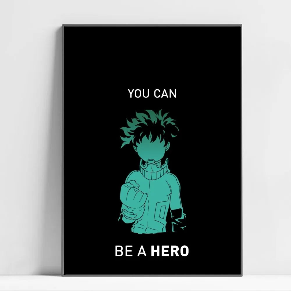 My Hero Academia Kaminari Denki Poster - Waterproof Wall Art