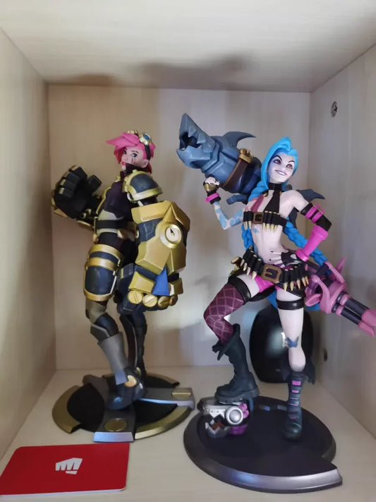 League of Legends Vi & Jinx Medium Sculpture Action Figure