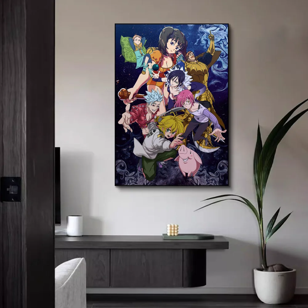 The Seven Deadly Sins Anime Poster - Waterproof Wall Decor