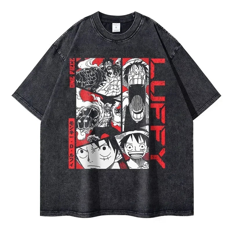 Vintage Roronoa Zoro T-Shirt - 100% Cotton Anime Tee