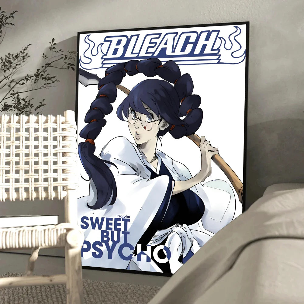 Bleach Anime Figure Wall Art Poster Stickers