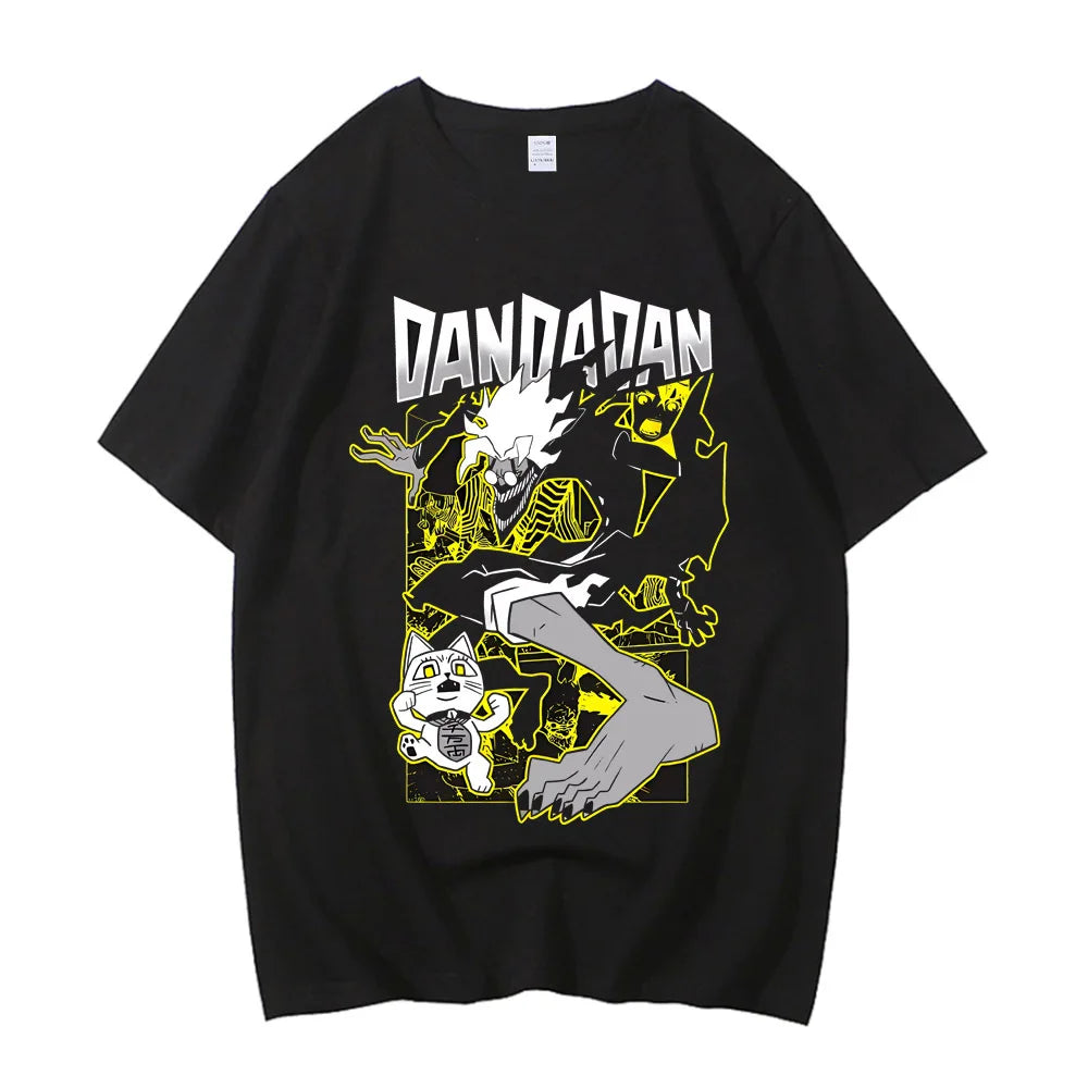 Dandadan Okarun Cotton Graphic T-Shirt for Teens