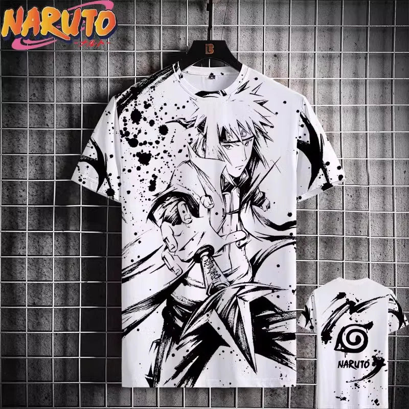 Naruto Men's 3D Print Casual T-Shirt