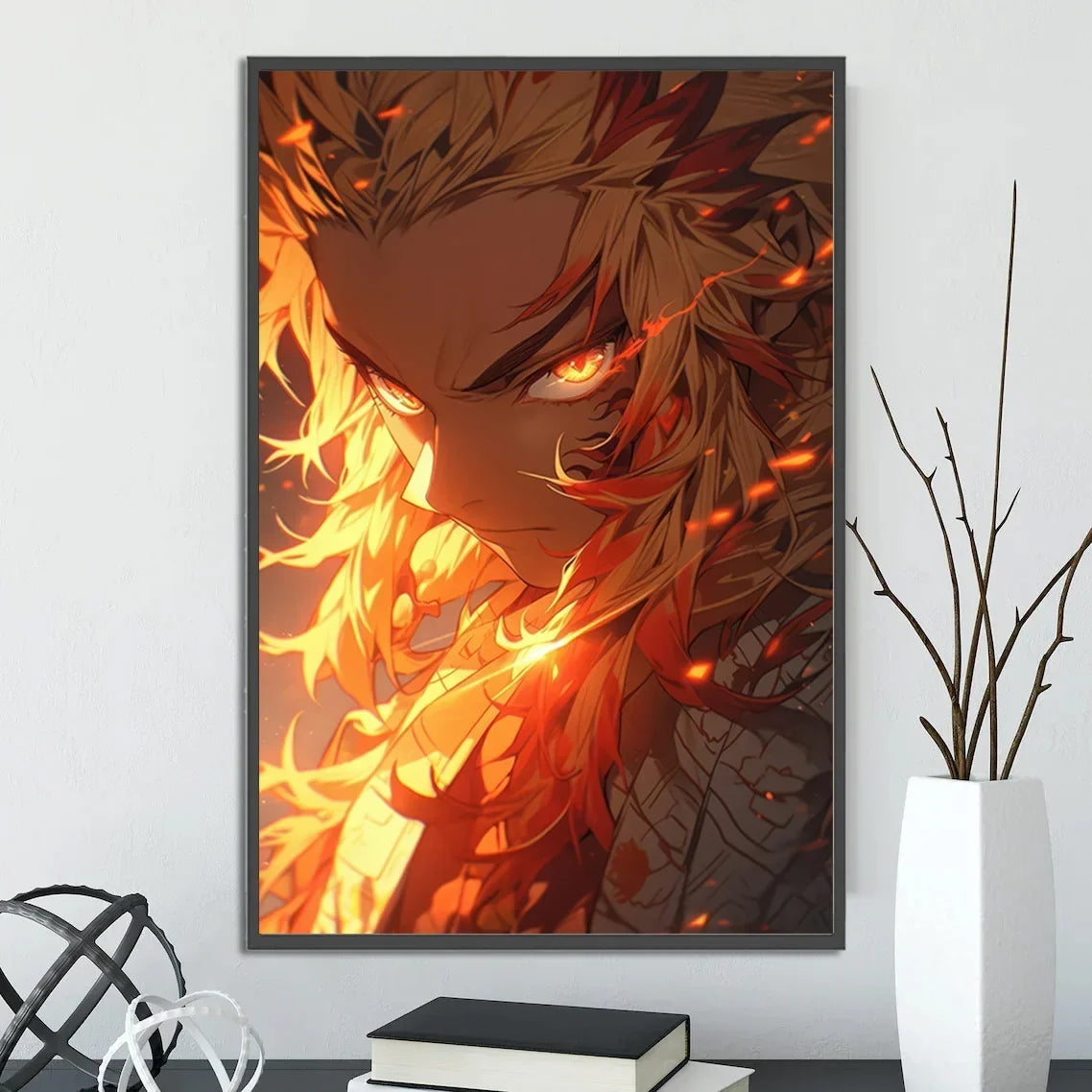 Demon Slayer Self-Adhesive Anime Poster - Hashira & Friends