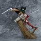 Mikasa Ackerman & Levi Ackerman Attack on Titan PVC Figurine Set