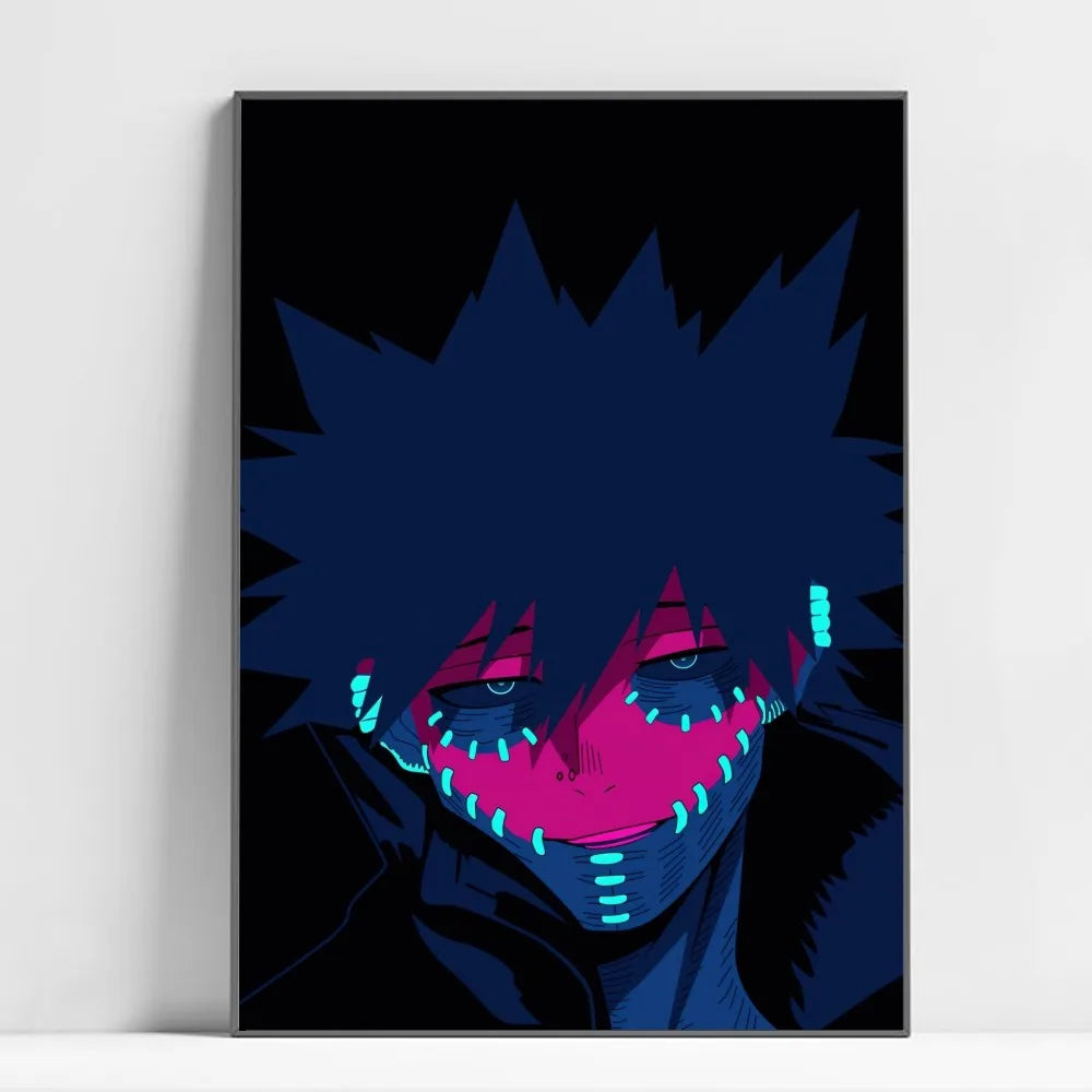 My Hero Academia Kaminari Denki Poster - Waterproof Wall Art