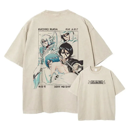 Grimmjow Aizen Ichigo Vintage Anime T-Shirt