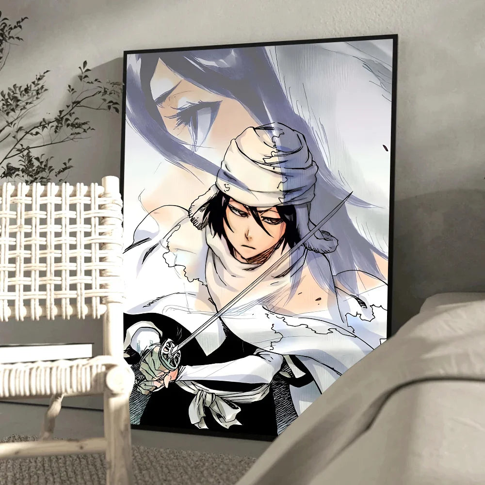 Bleach Anime Figure Wall Art Poster Stickers