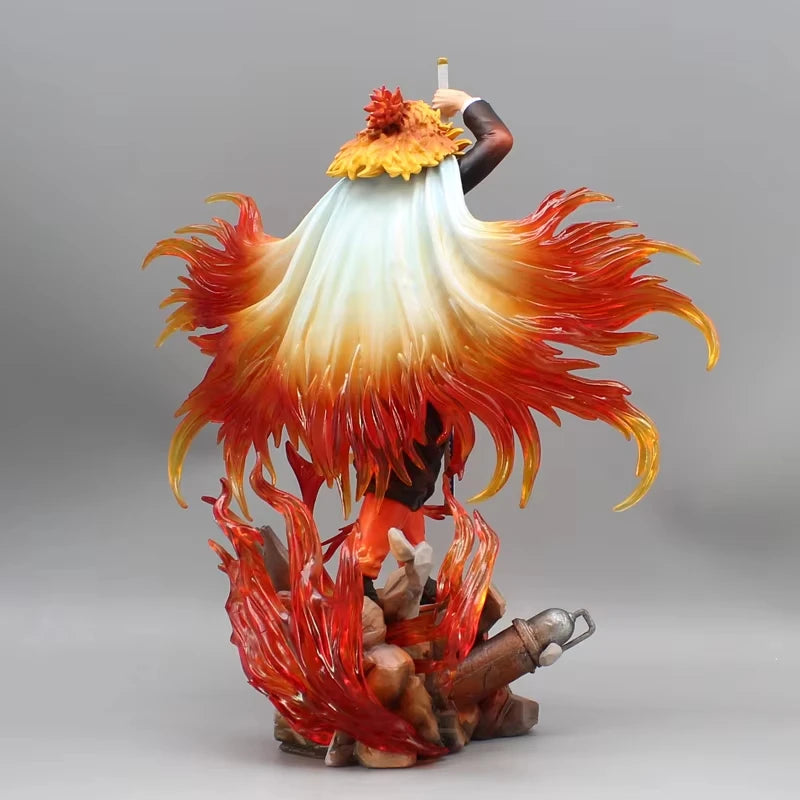 30cm Rengoku Kyoujurou Demon Slayer Anime Figure