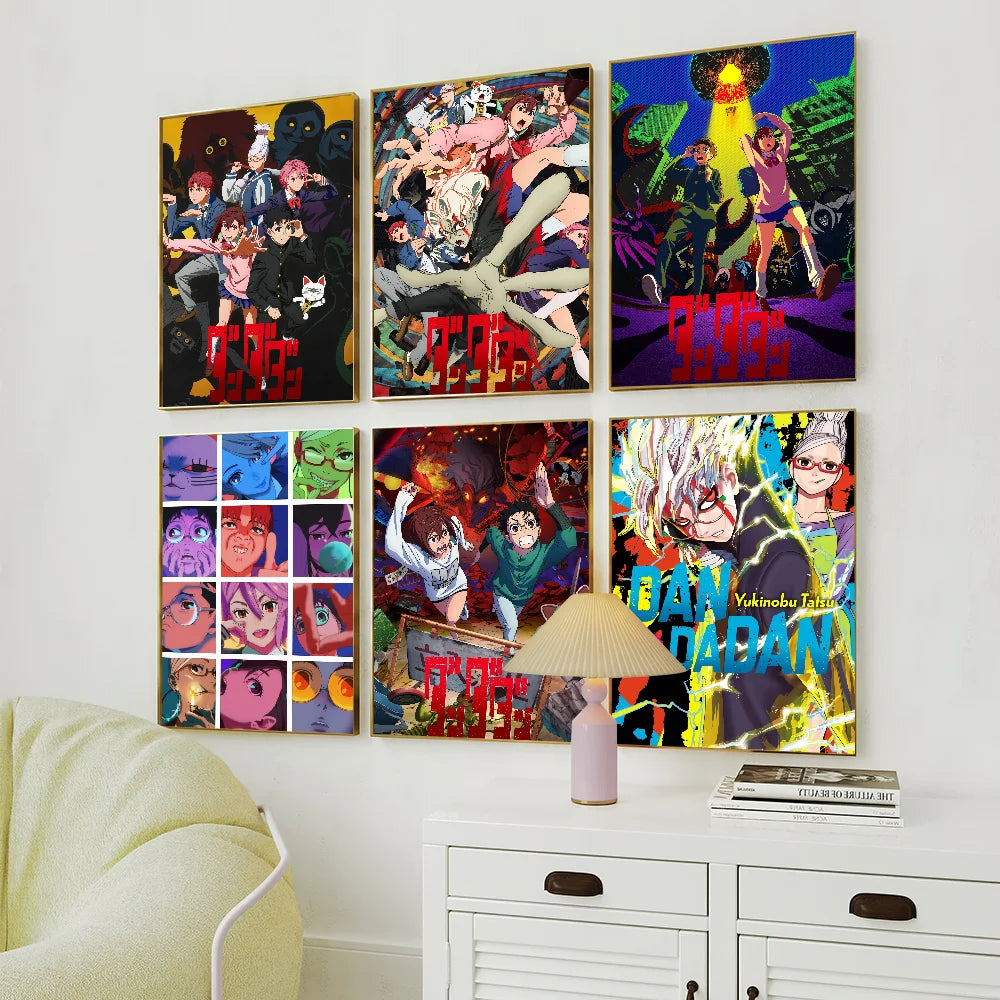 Anime Dandadan Ken Takakura Poster Print - Self-Adhesive Wall Art