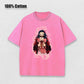 Harajuku Demon Slayer Vintage Oversized Graphic T-Shirt