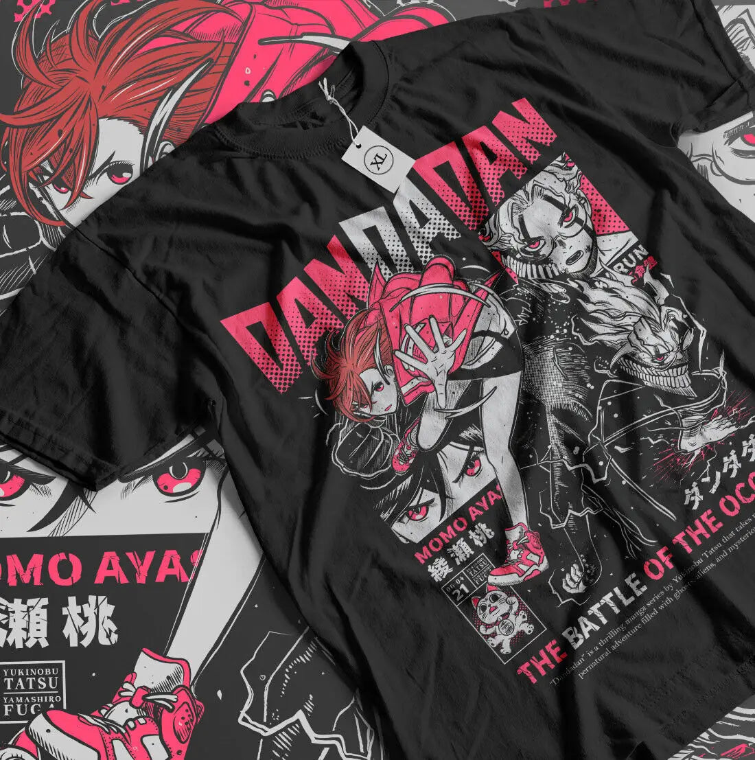 Dandadan Okarun Momo Ayase Anime T-Shirt