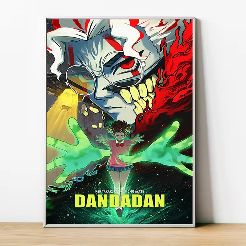 Anime Dandadan Ken Takakura Canvas Poster