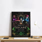 Anime Arcane Season 2 Jinx Graffiti HD Wall Art Poster