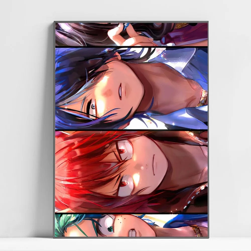 My Hero Academia Kaminari Denki Poster - Waterproof Wall Art