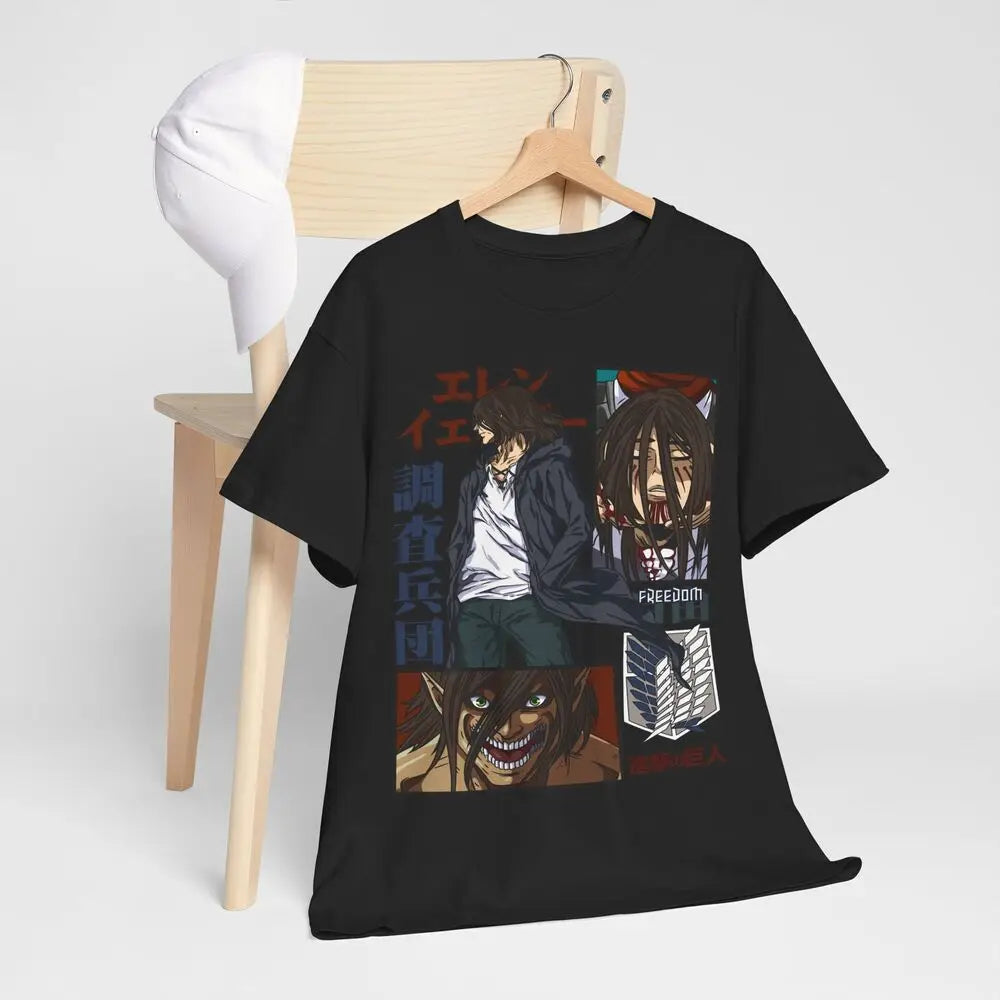 Eren Yeager Attack on Titan T-Shirt - All Sizes