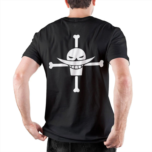 Men's Whitebeard Pirate Flag T-Shirt - Pure Cotton