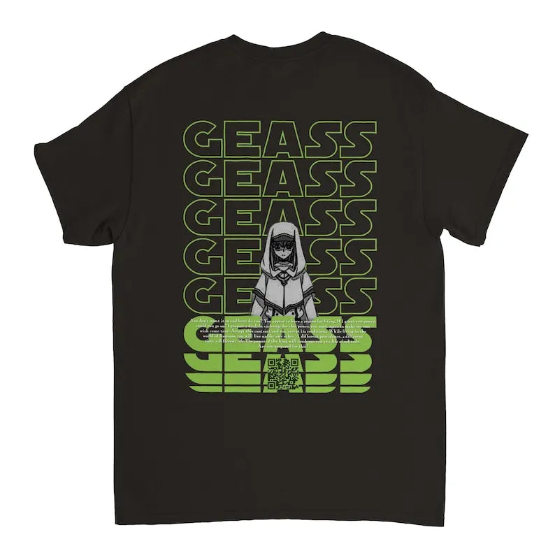 Geass Augmented Reality Anime Streetwear T-Shirt