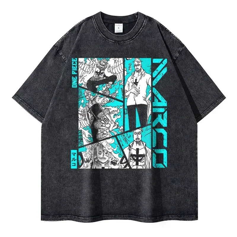 Vintage Roronoa Zoro T-Shirt - 100% Cotton Anime Tee