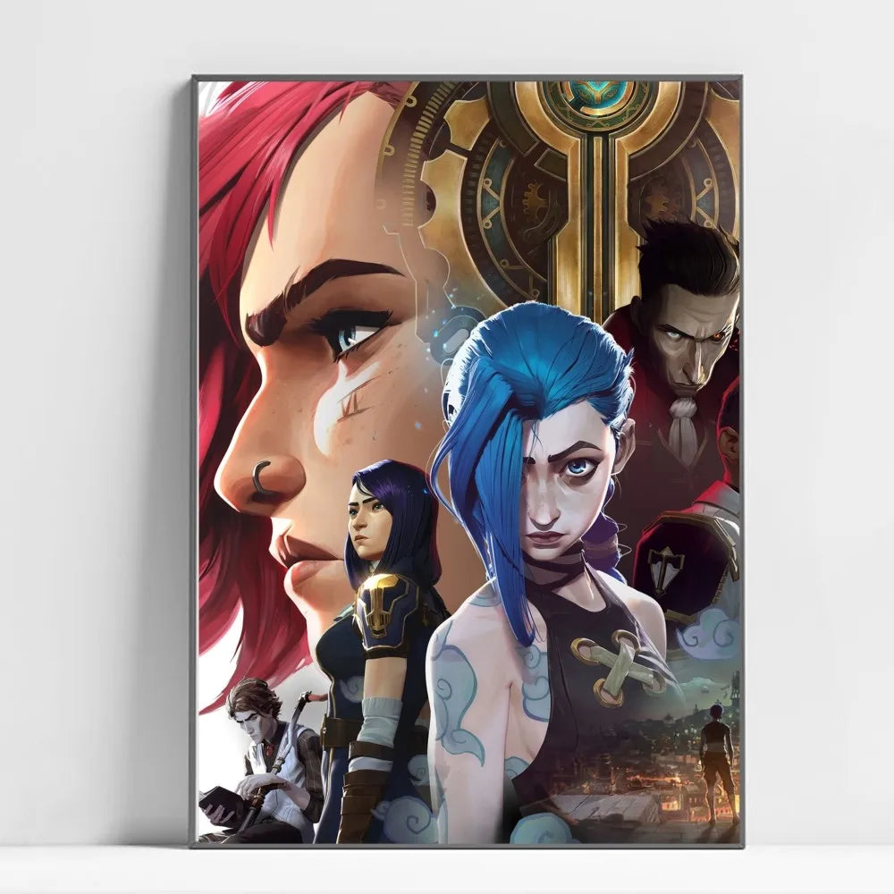 Arcane Jinx Waterproof Sticky Wall Art Poster