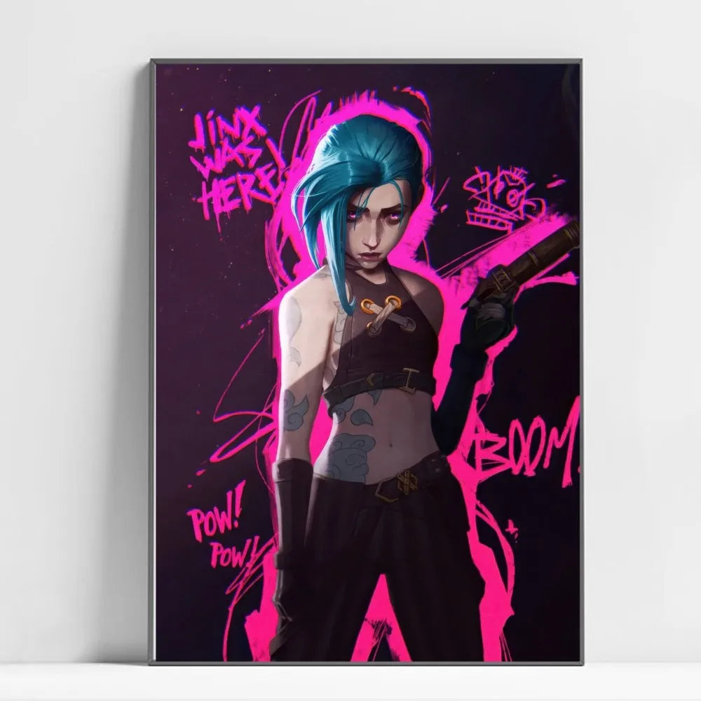 Arcane Jinx Waterproof Sticky Wall Art Poster