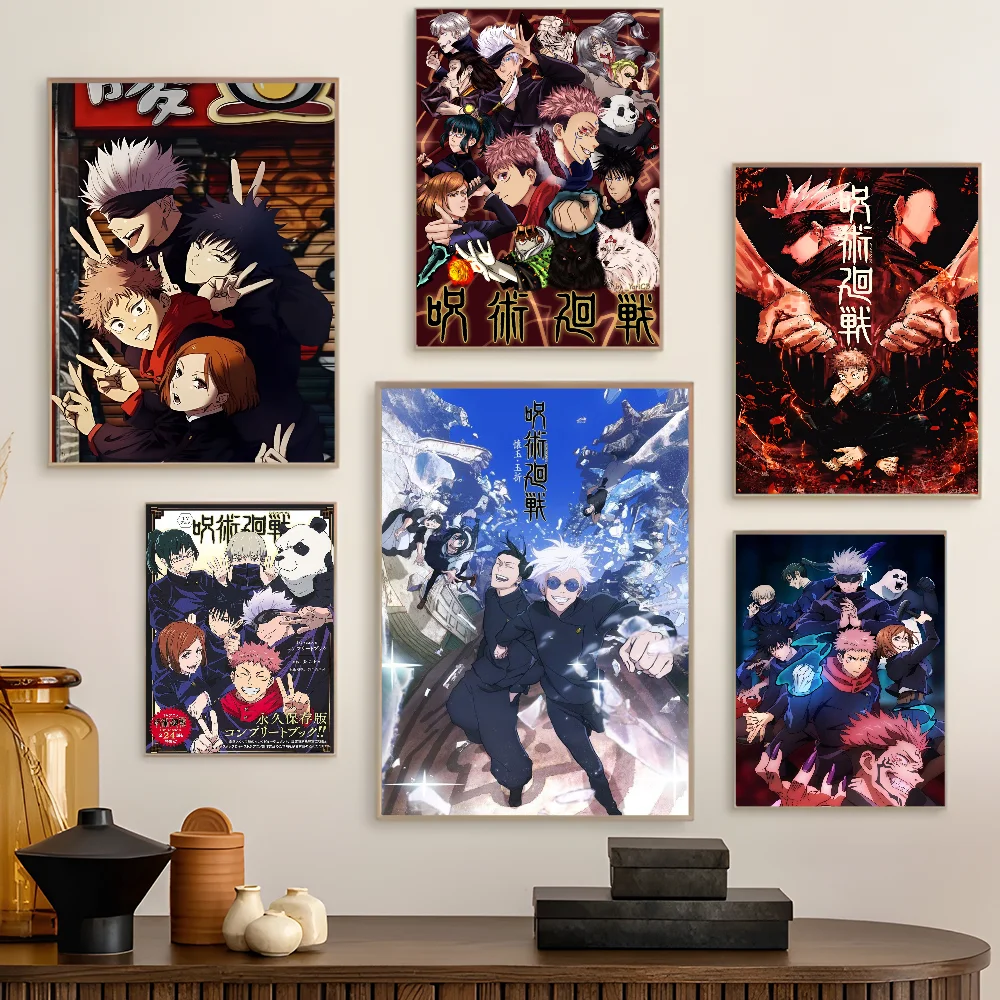 Jujutsu Kaisen Vintage Anime Poster - Nordic Home Decor