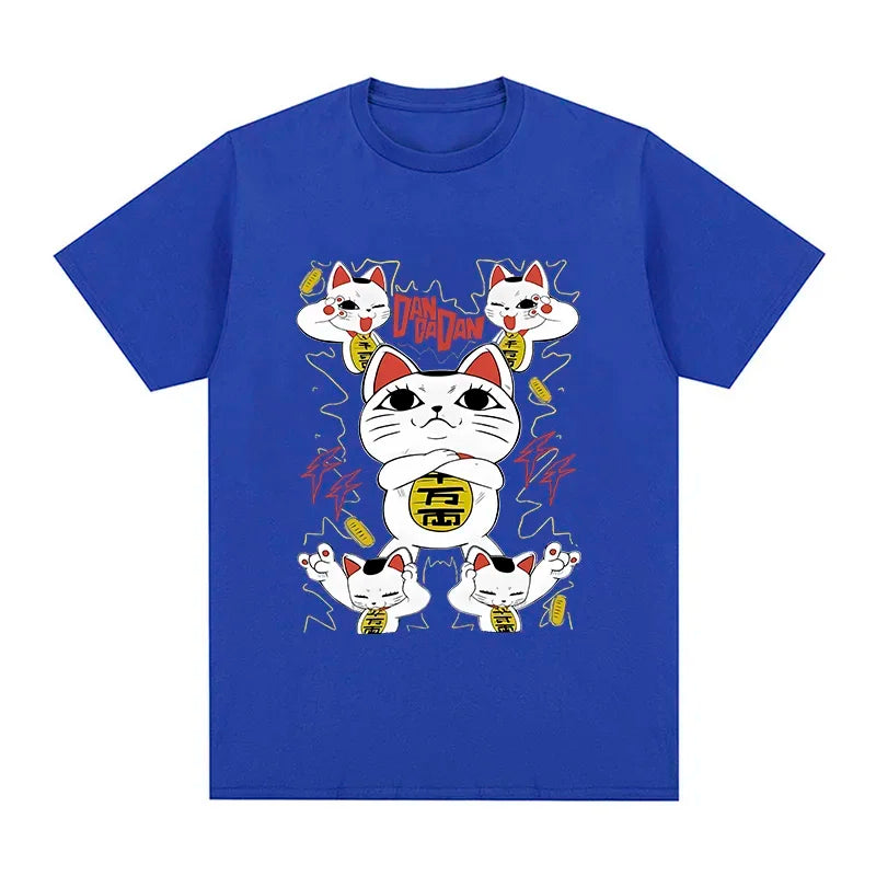 Manga Dandadan Okarun High Quality Cotton T-Shirt for Men