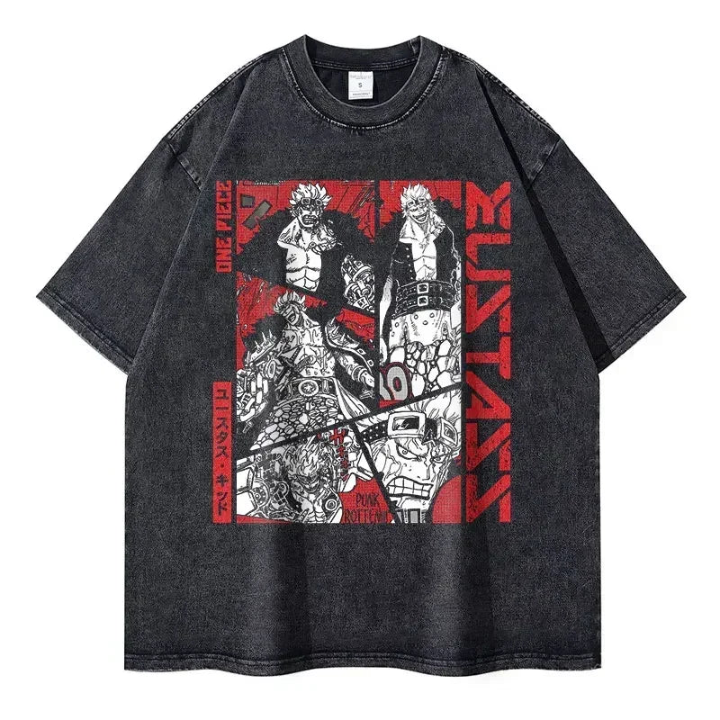 Vintage Roronoa Zoro T-Shirt - 100% Cotton Anime Tee