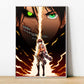 Attack on Titan Anime Canvas Art Poster - Custom Wall Decoration