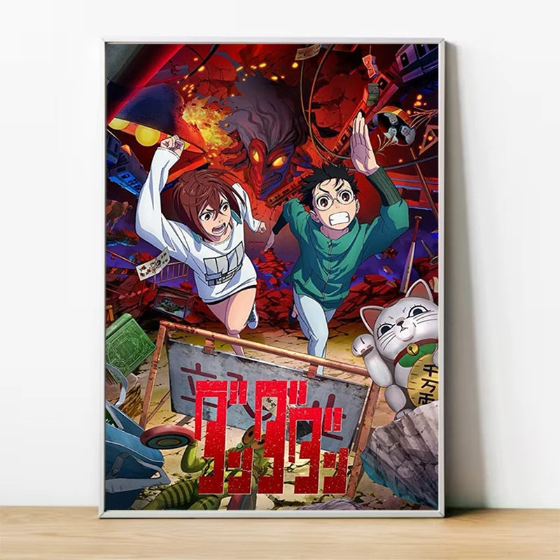 Anime Dandadan Ken Takakura Canvas Poster