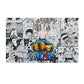 One Piece Luffy & Sabo Canvas Print - Anime Wall Art