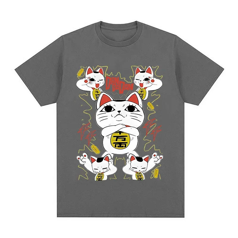 Manga Dandadan Okarun High Quality Cotton T-Shirt for Men