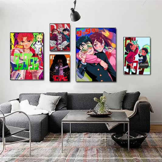 Anime Dandadan Canvas Poster & Wall Art