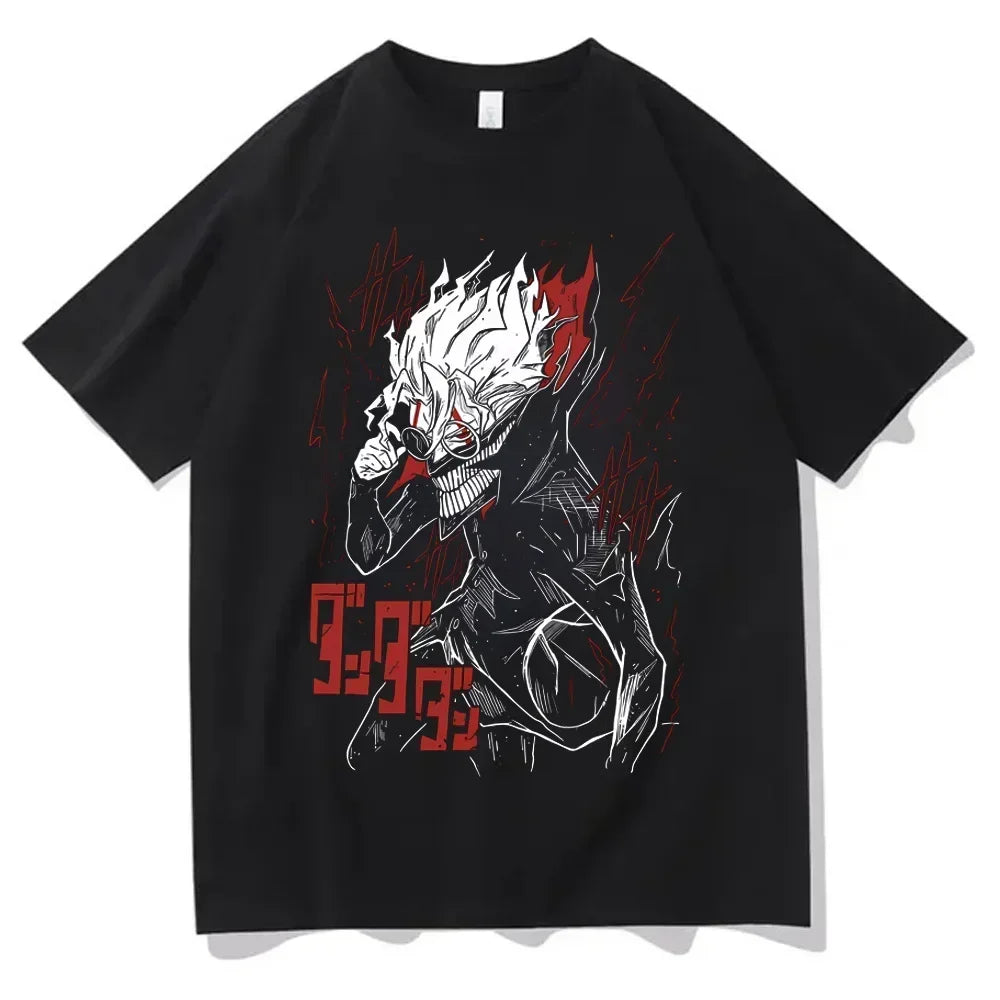 Manga Dandadan Okarun High Quality Cotton T-Shirt for Men