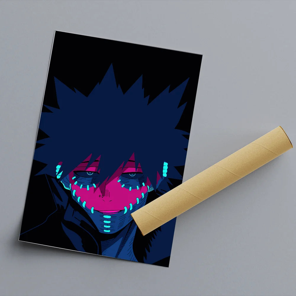 My Hero Academia Kaminari Denki Poster - Waterproof Wall Art