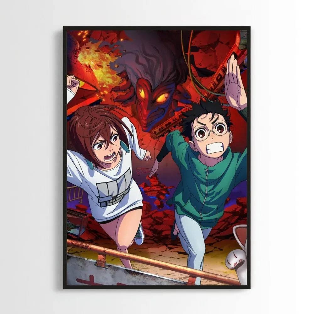 Anime Dandadan Canvas Poster Prints for Home Decoration