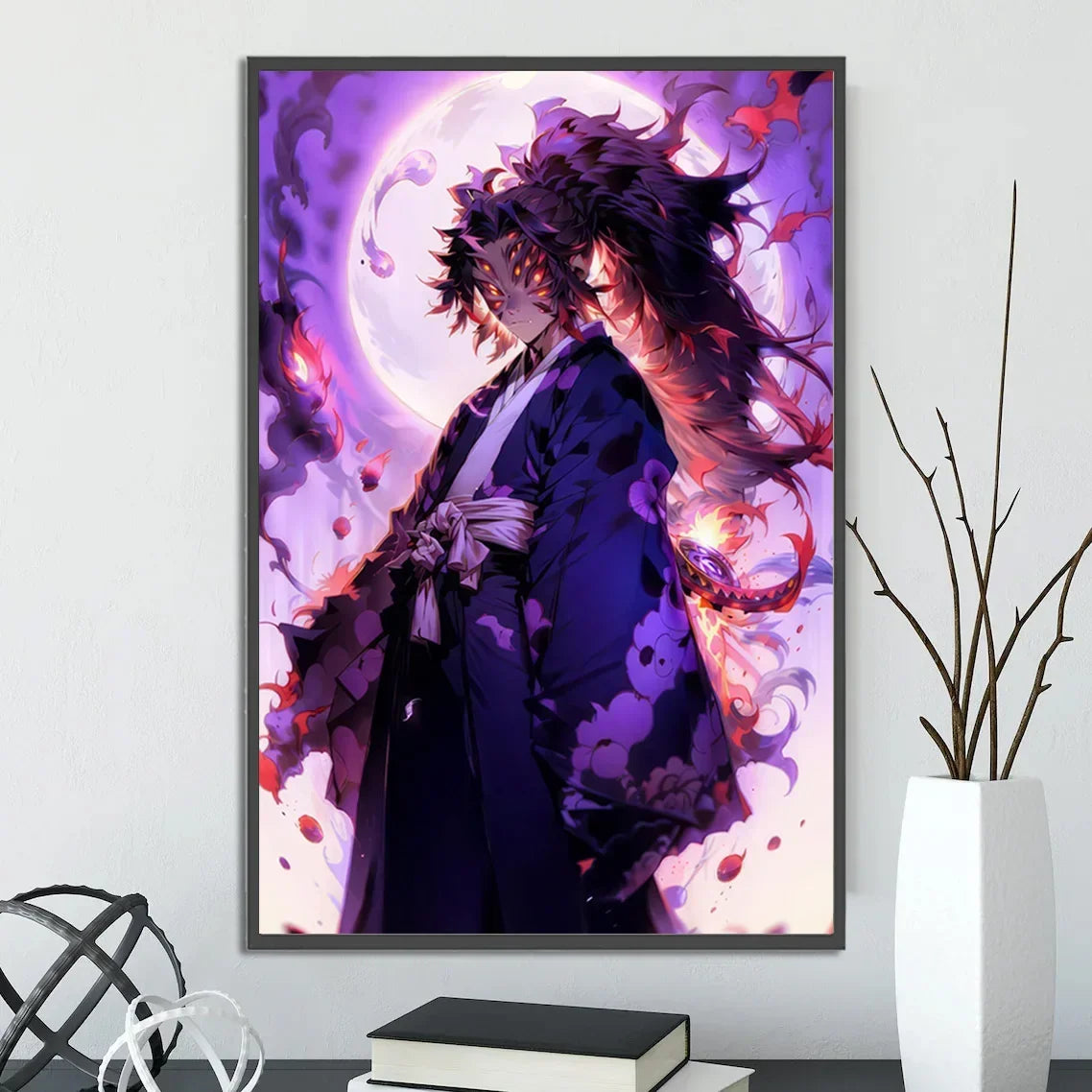 Demon Slayer Self-Adhesive Anime Poster - Hashira & Friends